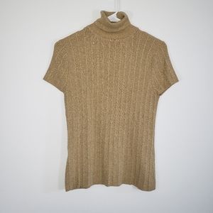 Apt 9 gold glitter shirt